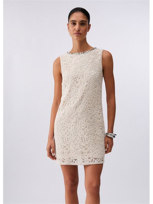 Abito corto in macramè LIU JO | WA6362J7871/W9831